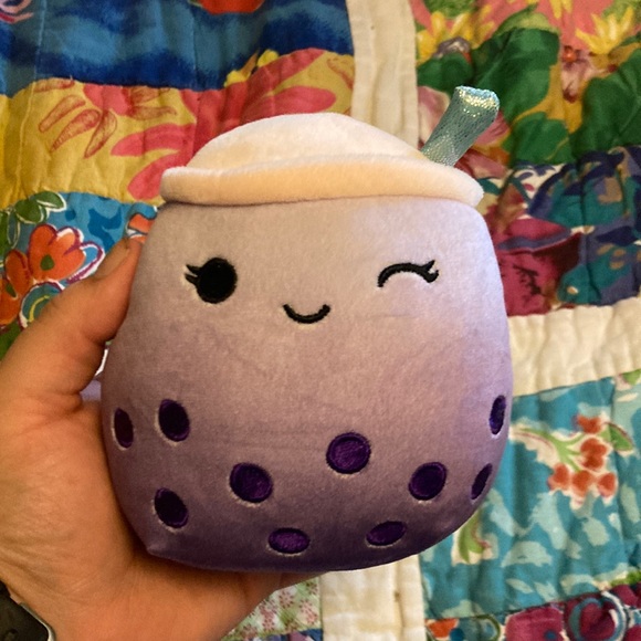Squishmallows | Toys | Poplina The Purple Boba Tea Squishmallow | Poshmark
